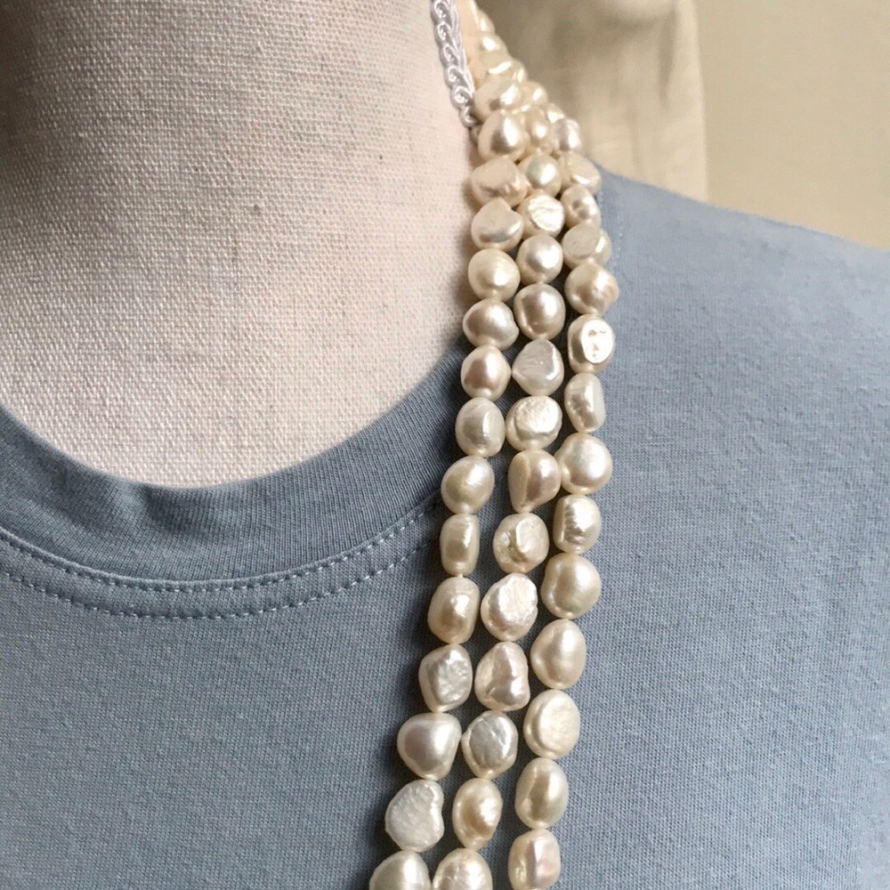 Belle de Mer culture pearl necklace - Picture 4 of 8